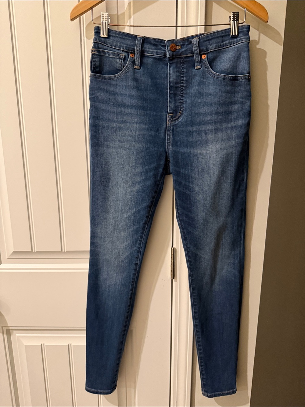 Madewell Curvy high rise Skinny Jeans Size 28
